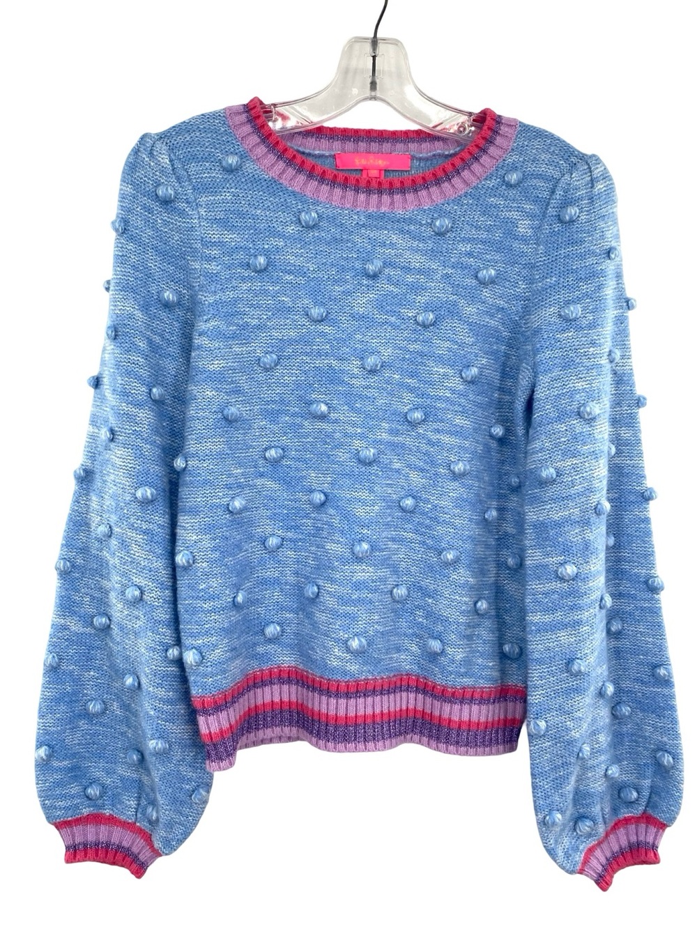 Lilly Pulitzer Verna Sweater Blue Peri Marl Size XS